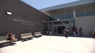 Pedestrian Crossing At San Ysidro Opens