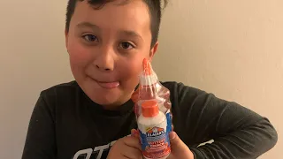 Reviewing elmers crunchy slime kit