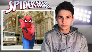 🕷️🔥KID Made a GENIUS Spider-Man Fan Film… (Reacting to @Movieflix_Studios)