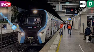 LES EESAIS DU  RER NG ( Z58500) PARIS- GARE DE LYON SOUTERRAIN SUR LA LIGNE D DU RER