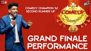 COMEDY CHAMPION S2 2ND RUNNER UP SANTOSH THAPA || GRAND FINALE PERFORMANCE