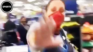 Walmart Employee Strikes Black Customer