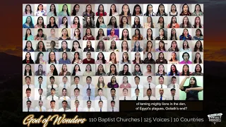 God of Wonders | BMVM | 125 Voices | 110 Baptist Churches