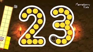 Numberblocks 23 Magic Run - Numberblocks Twenty Three Adventure | Number Counting Go Explore
