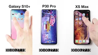 Speed test: Samsung Galaxy S10+ vs Huawei P30 Pro vs iPhone XS Max