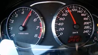 Mazda 6 1.8 120 HP 0-100 km/h acceleration