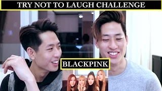 BLACKPINK - TRY NOT TO LAUGH CHALLENGE 블랙핑크  (TWINS VER.)