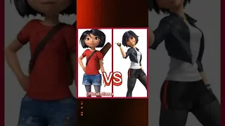 Yi VS GoGo // Abominable VS Big Hero 6 // #disney #trending #shorts /asian female disney characters