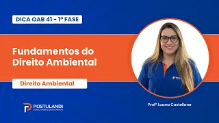 Pega essa dica! Direito Ambiental - OAB.