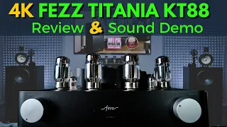 The FEZZ AUDIO TITANIA EVO KT88 Amp Is The Coolest Around!