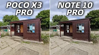 Poco X3 Pro vs Redmi Note 10 Pro | Camera Test