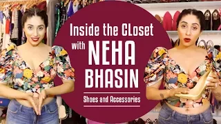 Inside the wardrobe with Neha Bhasin- Shoes and Accessories Edition | S01E08 | Pinkvilla | Fashion