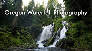 Oregon Waterfalls Landscape Photography Vlog 4K