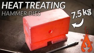 Blacksmithing - Heat treating hammer dies