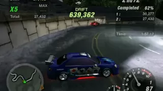 NFS UnderGround 2 Drift world record !!!!!!!!!!!!!!!!!!!!!!!!