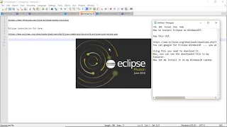 Eclipse Photon 2018  installation for Windows 10