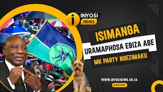 Isimanga uRamaphosa ebiza aboMkhonto weSizwe ngezinja ezincane (izimaku) ezihlezi zikhonkotha.