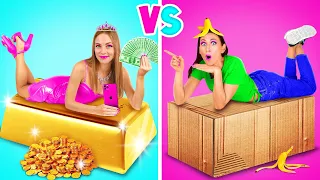 Богатые студенты vs Бедные студенты | Смешные Челленджи от Fun Teen