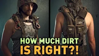 "MORE DIRT!"..or maybe not! What´s the RIGHT ammount of distressing for post-apo gear?