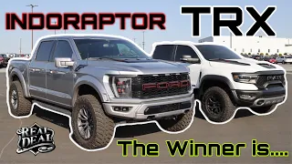 Ford Raptor vs Ram TRX- Which is the BEST Performance Truck??