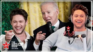 Niall Horan On Performing For President Joe Biden In The White House For St Patrick's Day