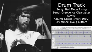 Bad Moon Rising (Creedence Clearwater Revival) • Drum Track