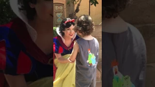 Jack Jack returns to Walt Disney World to visit Snow White