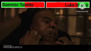 Dominic Toretto VS Hobbs With Healthbars