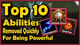 Top 10 Abilities Removed Quickly For Being Too Powerful in World of Warcraft