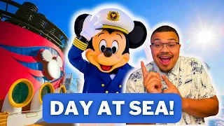 Disney Fantasy Day at sea! Day 2 | Enchanted Gardens Review!