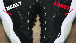 REAL or FAKE?! VERY HARD TO TELL!! AIR JORDAN 11 JUBILEE REPLICAS ARE CRAZY...