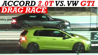 2022 VW Golf GTI vs. 2020 Honda Accord Sport 2.0T