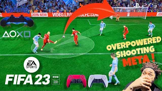 FIFA 23 Tutorials PS5- Overpowered outside foot shot tutorials #Trivela shots 🔥🔥🔥