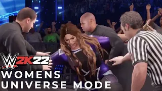 WWE 2K22 Women's Universe Mode I Season 2 Episode 11 SMACKDOWN