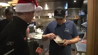 Secret Santa surprises restaurant cook who has walked to work every day for the past 5 years