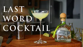 The Last Word Cocktail With a Tequila Twist | Patrón Tequila