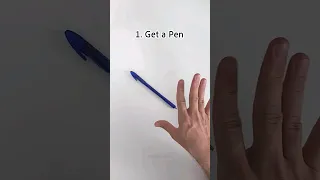 Can You Repeat This EASY Pen Trick in Less than 100 Tries? 🔥 #shorts