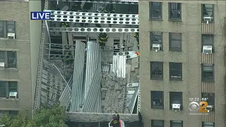 Building Partially Collapses In The Bronx
