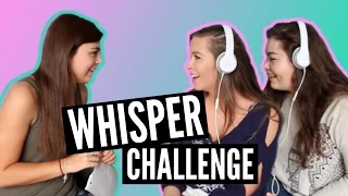 WHISPER CHALLENGE | ft. Kylie & Miranda