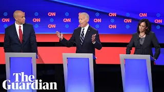 Joe Biden clashes with rivals in second Democratic debate