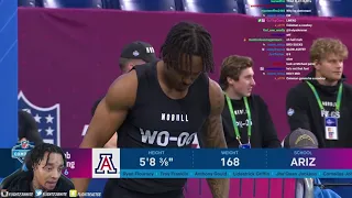 FlightReacts To Keon Coleman's FULL 2024 NFL Scouting Combine On Field Workout