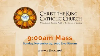 Sunday Mass, November 29,  2020, 9:00 AM