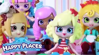Shopkins | Happy Places The Lil' Shoppies of Happyville - Cool Party  | Videos For Kids