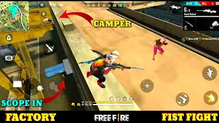 GARENA FREE FIRE FACTORY FIST FIGHT BOOYAH- FF FACTORY ROOF CHALLENGE - FACTORY & KALAHARI FREE FIRE