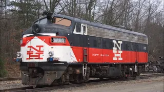 "Abandoned" historic Ex-New Haven F-unit to be saved! - Mass Coastal Railroad
