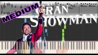 The Greatest Showman - A Million Dreams | Sheet Music & Synthesia Piano Tutorial