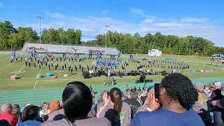 Foothills Tournament of Champions 2023 at Easly H.S.- Clover High School Marching Band
