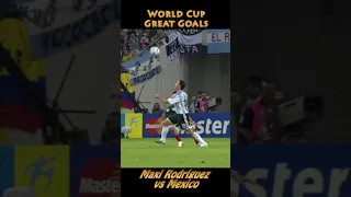 MAXI RODRÍGUEZ 🇦🇷 wonder goal v Mexico 🇲🇽!(2006) | #Shorts