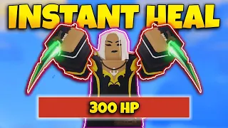 Hannah with INSTANT HEAL ABILITY is OP - Roblox Bedwars