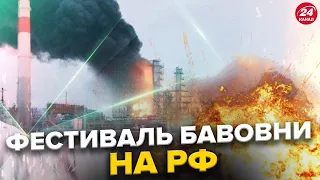 Потужний удар по НАФТОБАЗІ в Рязані / Ситуація на Харківщині / Рейд на ТЕРИТОРІЮ РФ